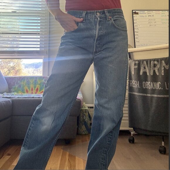 Vintage USA Levis 501 🔥 30/30 - Picture 2 of 10